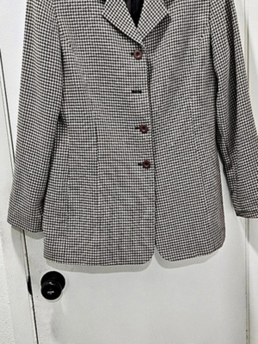 KENAR Houndstooth Blazer Size 8